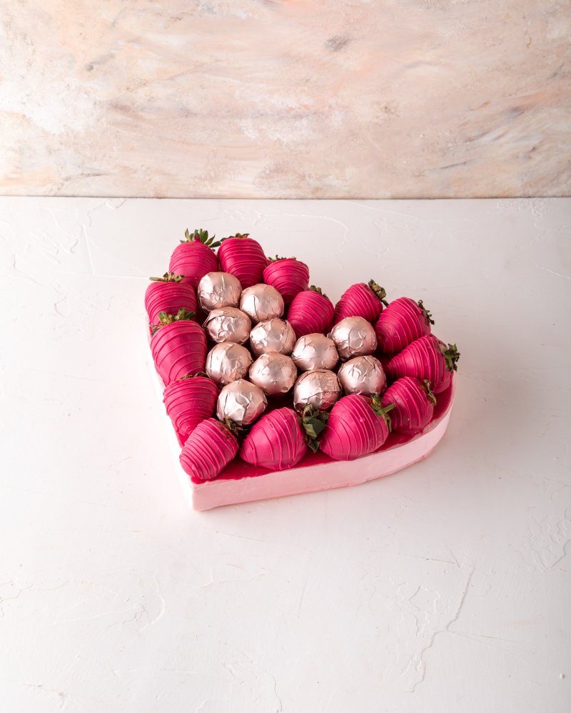Fucia Chocolate Strawberries and bon bon by NJD