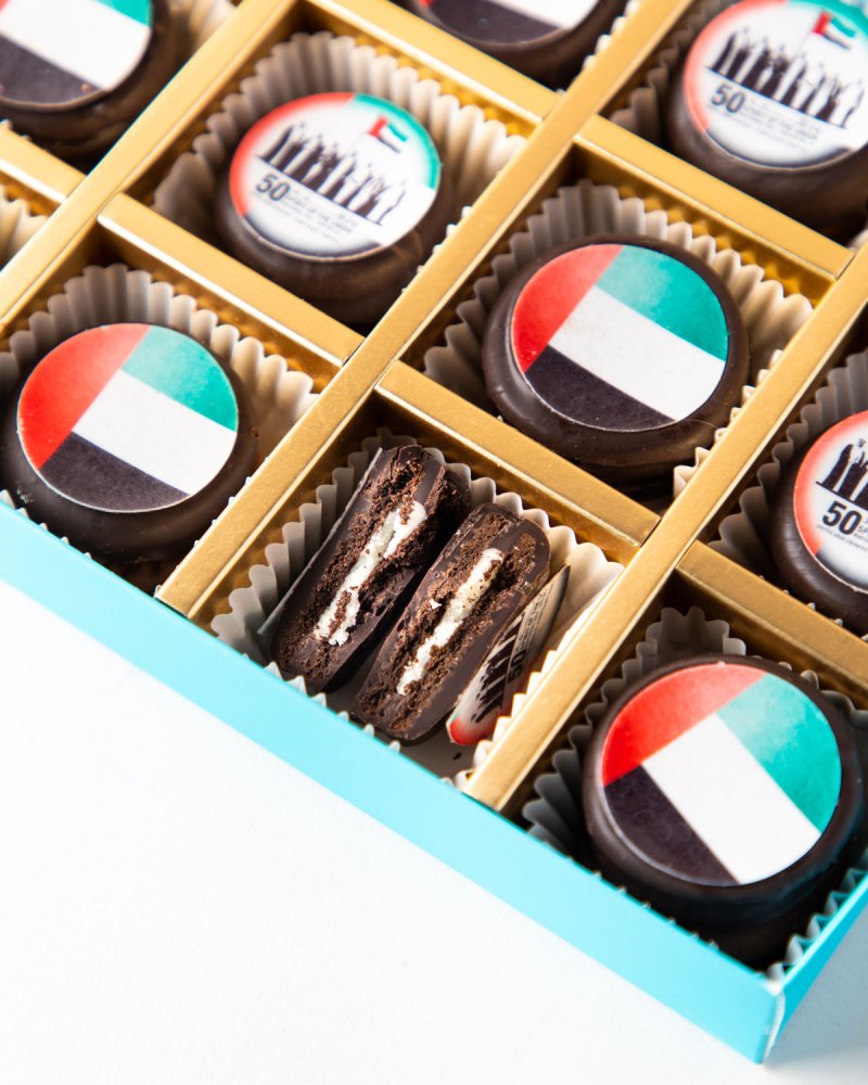 UAE National Flag Oreos 12pcs