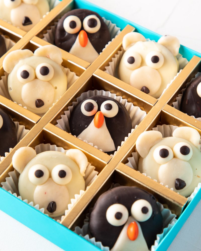 Penguin and Polar Bear Oreos by NJD