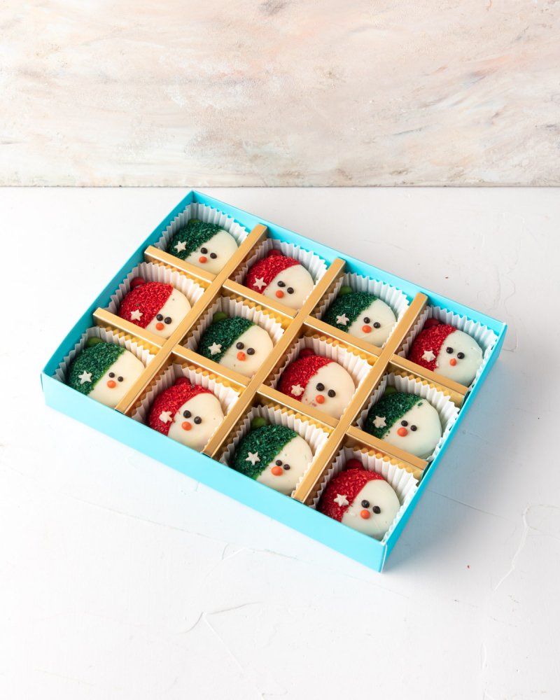 12pcs Snowman Oreos by NJD