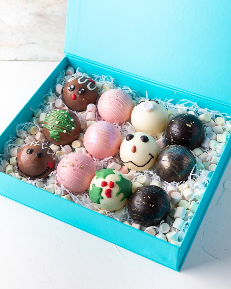 Christmas Hot Chocolate bombs