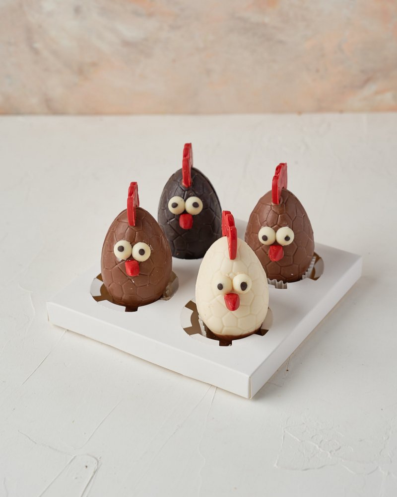 Chocolate Roosters