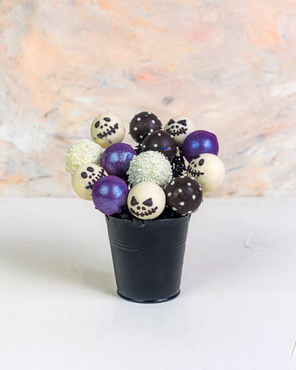 Jack Skellington Assorted Cake pops by NJD