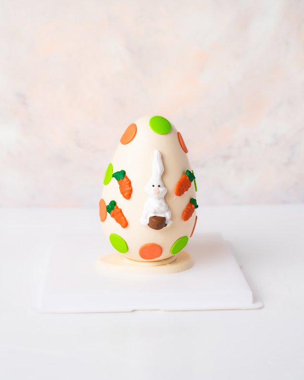 Chocolate Egg and a Rabbit by NJD