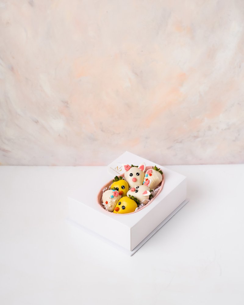 Eggs and Strawberries by NJD
