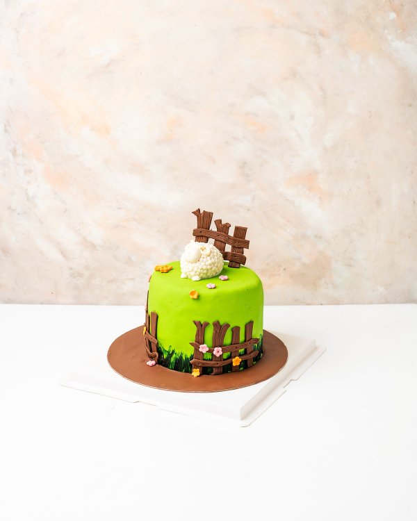 Baba White Sheep cake by NJD