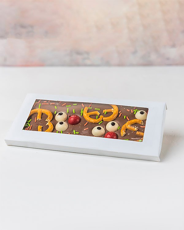Reindeer Chocolate Bar by NJD
