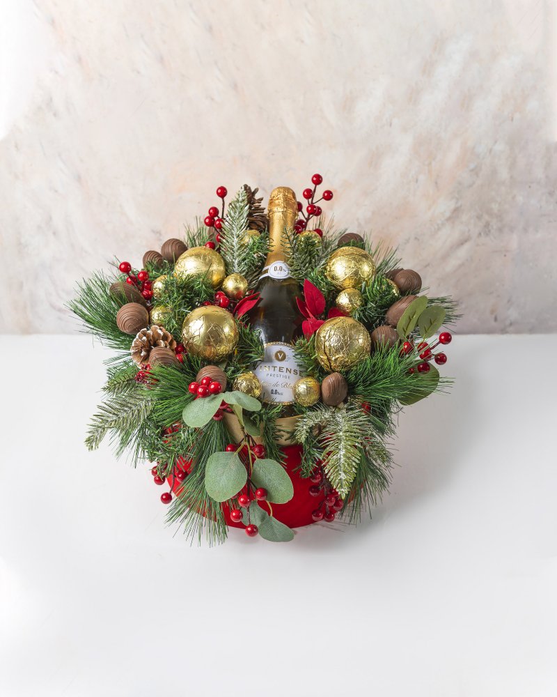 Wine Assorted Christmas Hamper  by NJD
