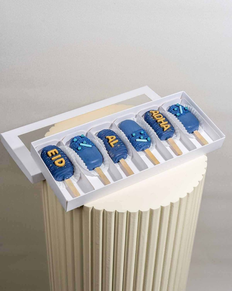 Designer Blue Cakesicles - Image 3