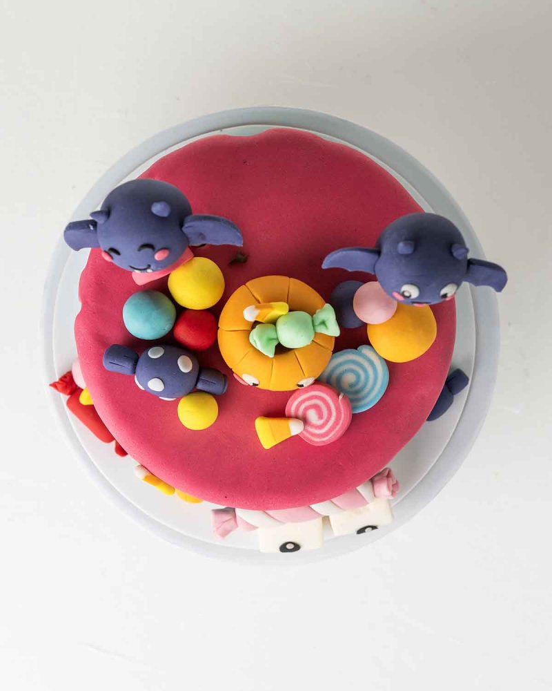 Cute Colorful Spooky Cake - Image 3
