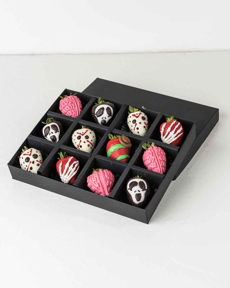 Ghost and Skeleton Chocolate Strawberries - Image 3