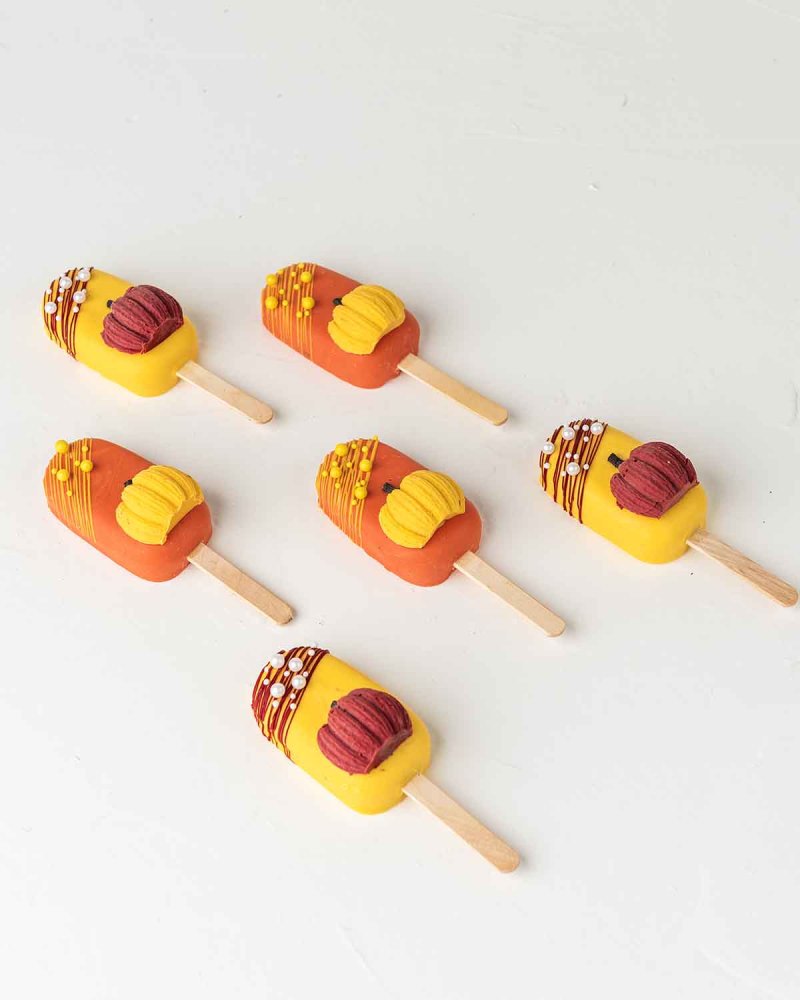 Fall Theme Cakesicles by NJD