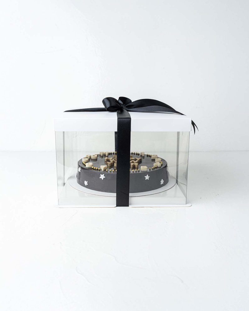 Happy New Year Cake with Chocolate - Image 3