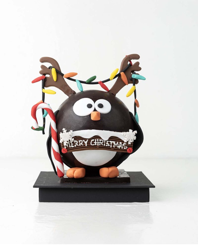 Penguin with Ribbons