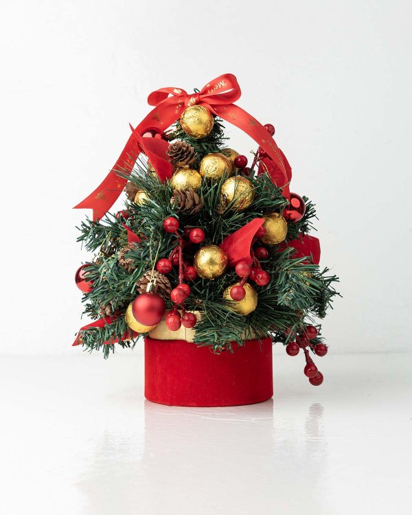 Christmas tree with Edible Baubles