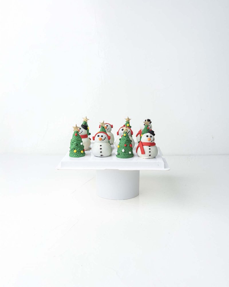 Snowman and Trees Cake pops - Image 2