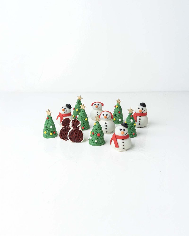 Snowman and Trees Cake pops - Image 3